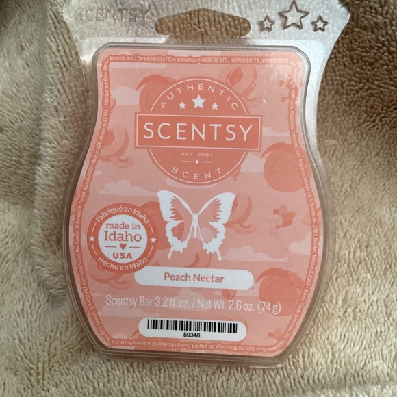 🍑 SCENTSY Peach Nectar Wax Melt Bar 🍑 - Picture 1 of 3